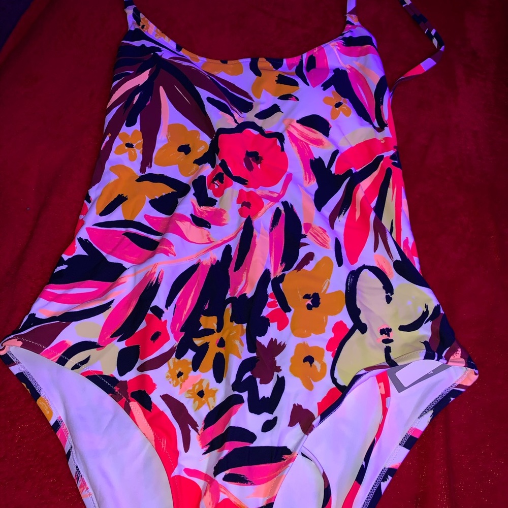 Floral one piece
